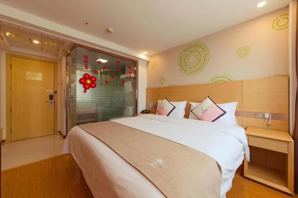 Bed in GreenTree Inn Tangshan Yuhua Road