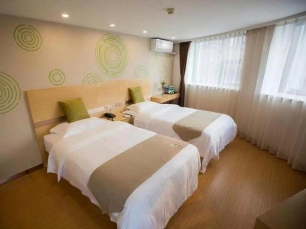Bed in GreenTree Inn Tangshan Yuhua Road