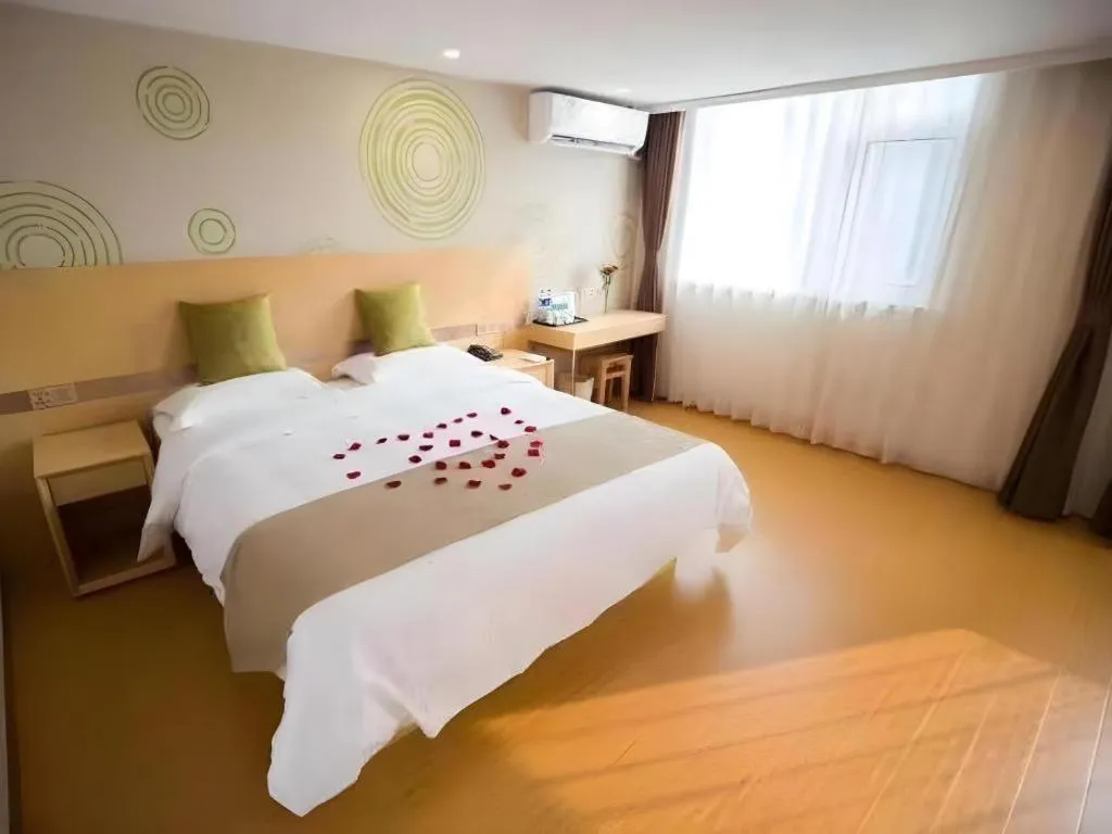 Bed in GreenTree Inn Tangshan Yuhua Road