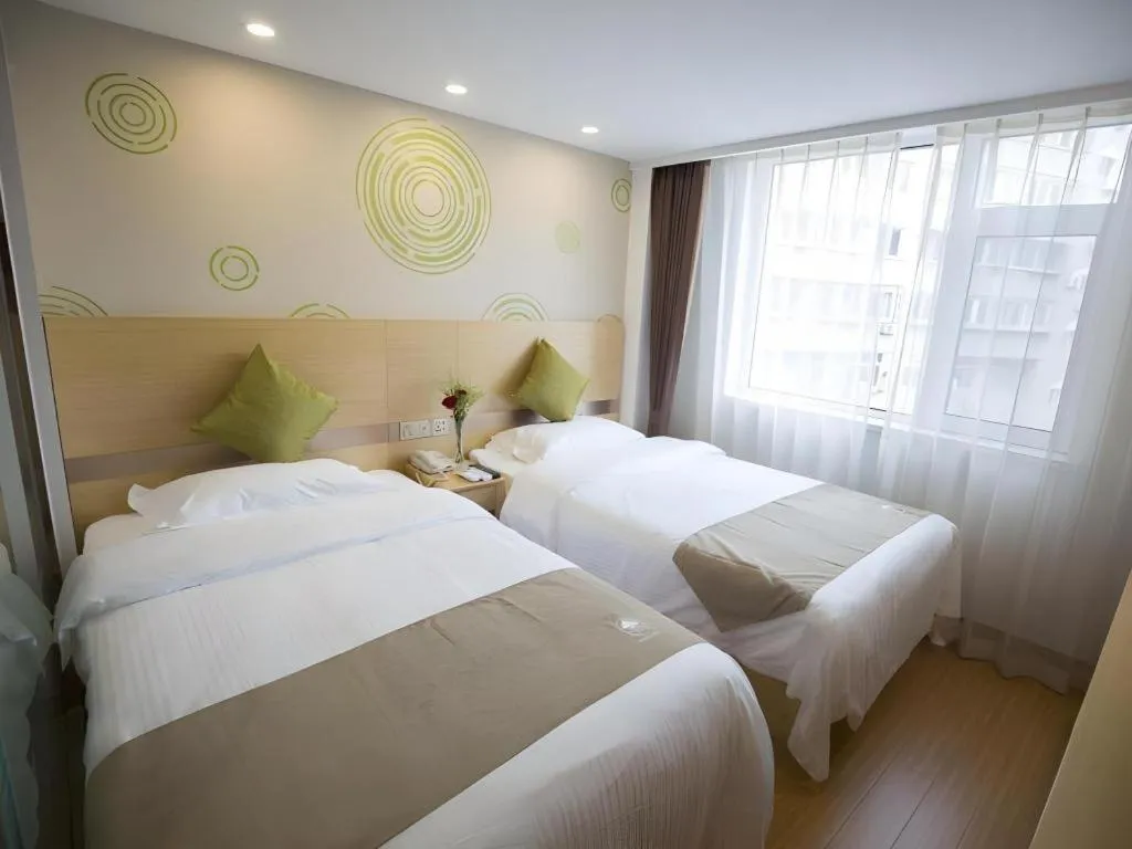 Bed in GreenTree Inn Tangshan Yuhua Road