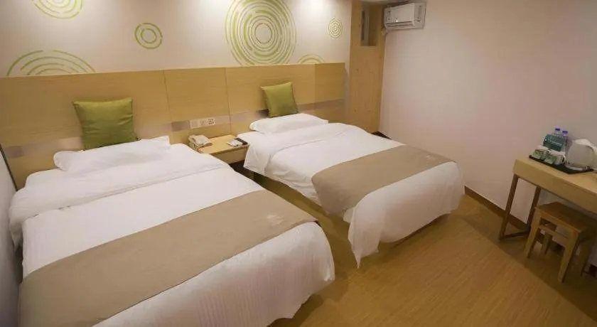 Bed in GreenTree Inn Tangshan Yuhua Road