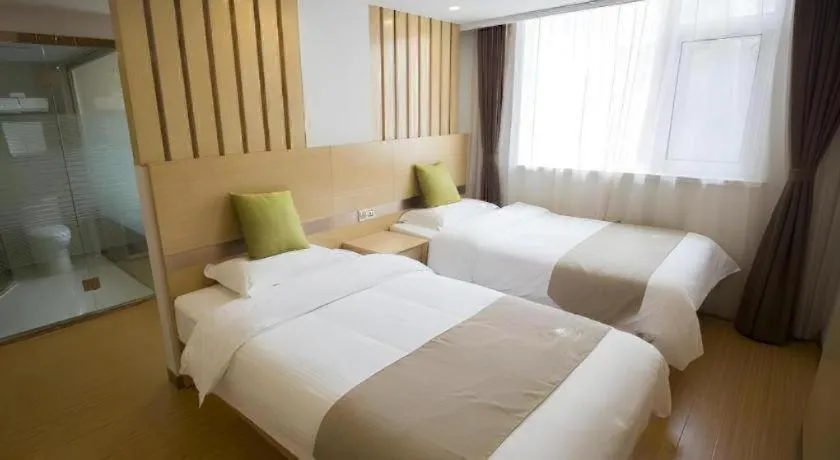 Bed in GreenTree Inn Tangshan Yuhua Road