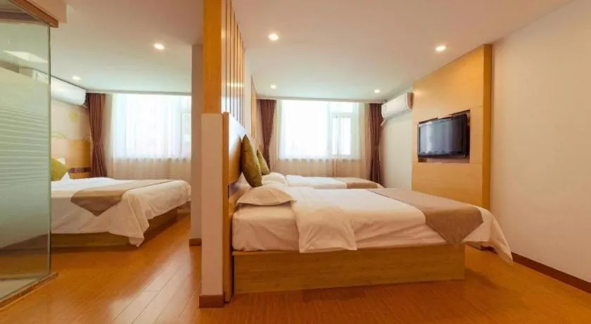 Bed in GreenTree Inn Tangshan Yuhua Road