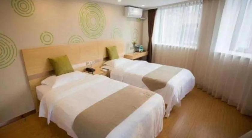 Bed in GreenTree Inn Tangshan Yuhua Road