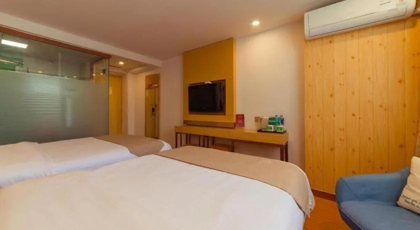Bed in GreenTree Inn Tangshan Yuhua Road