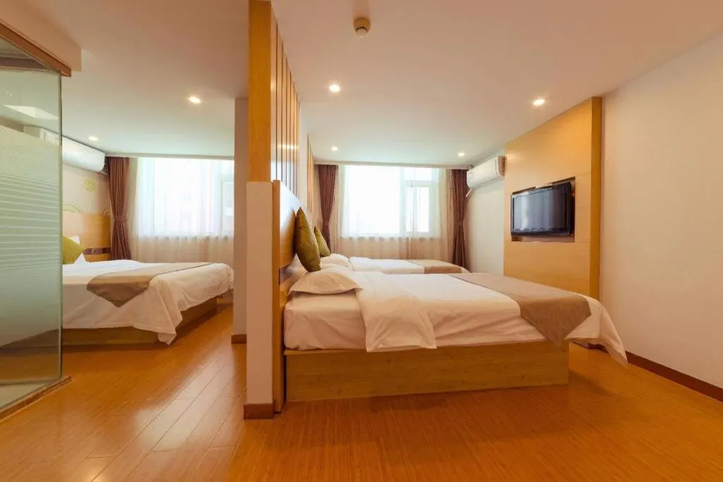 Bed in GreenTree Inn Tangshan Yuhua Road