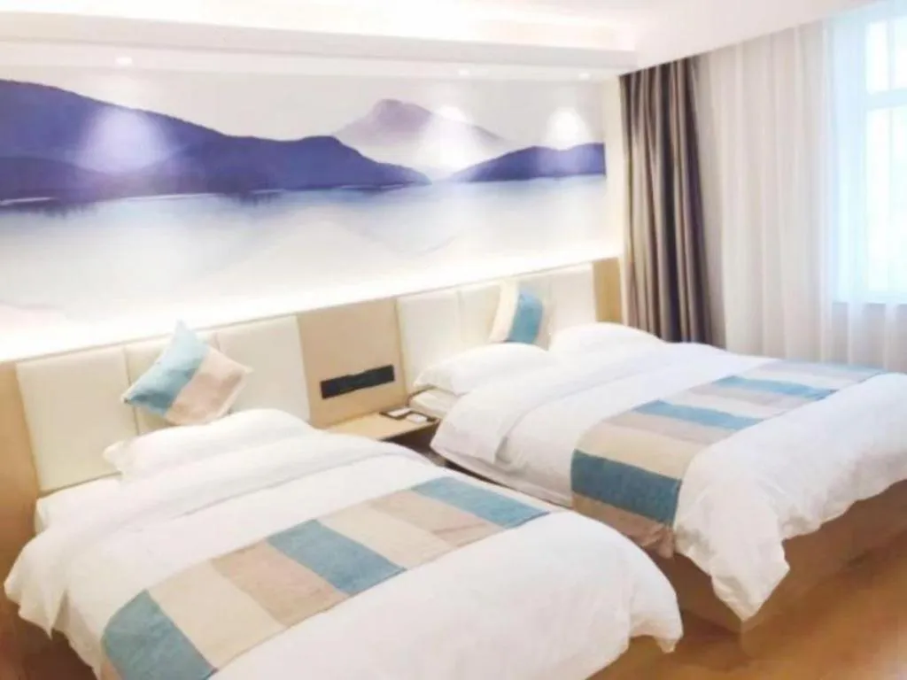 Bed in GreenTree Inn Bengbu Huaihe Walking Street