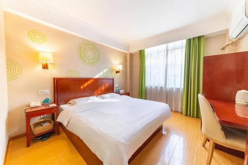 Bed in GreenTree Inn Bengbu Huaihe Walking Street