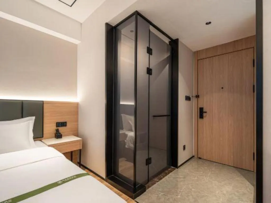 Bed in GreenTree Inn Bengbu Huaihe Walking Street