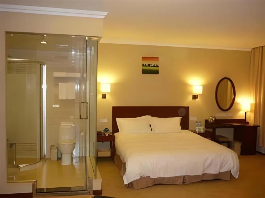 Bed in GreenTree Inn Bengbu Huaihe Walking Street