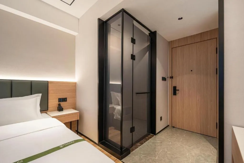 Bed in GreenTree Inn Bengbu Huaihe Walking Street