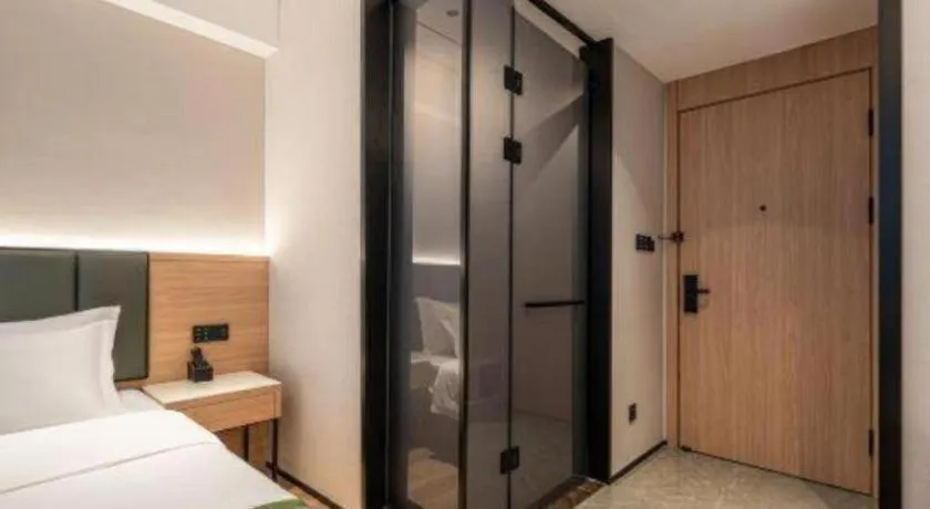 Bed in GreenTree Inn Bengbu Huaihe Walking Street