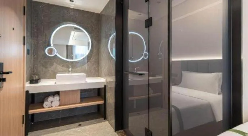 Bed in GreenTree Inn Bengbu Huaihe Walking Street