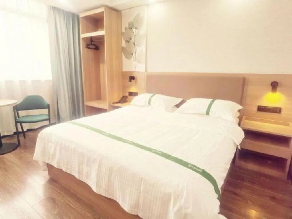 Bed in GreenTree Inn Gaoyou Government