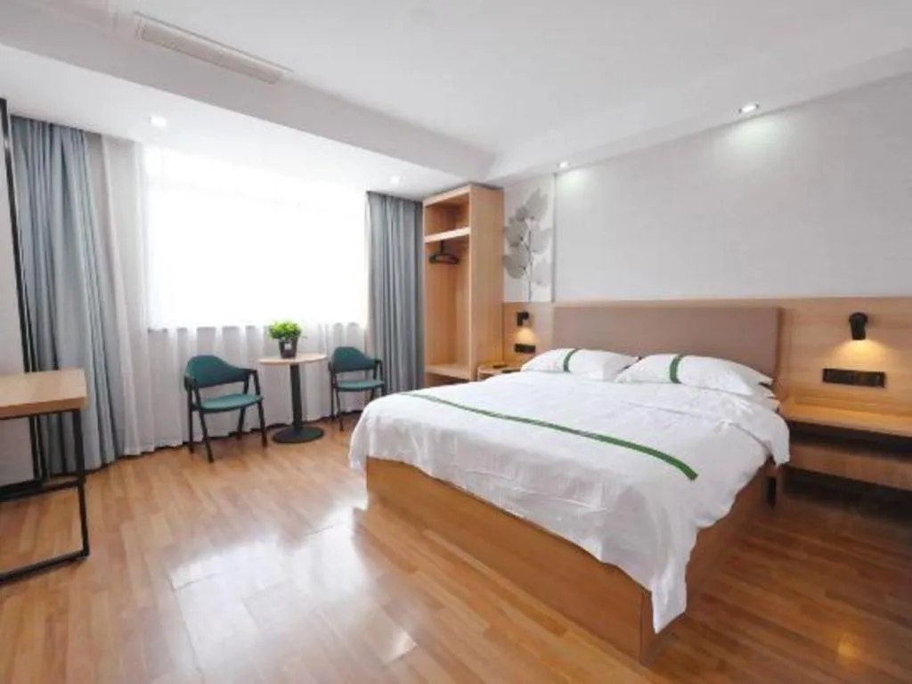 Bed in GreenTree Inn Gaoyou Government