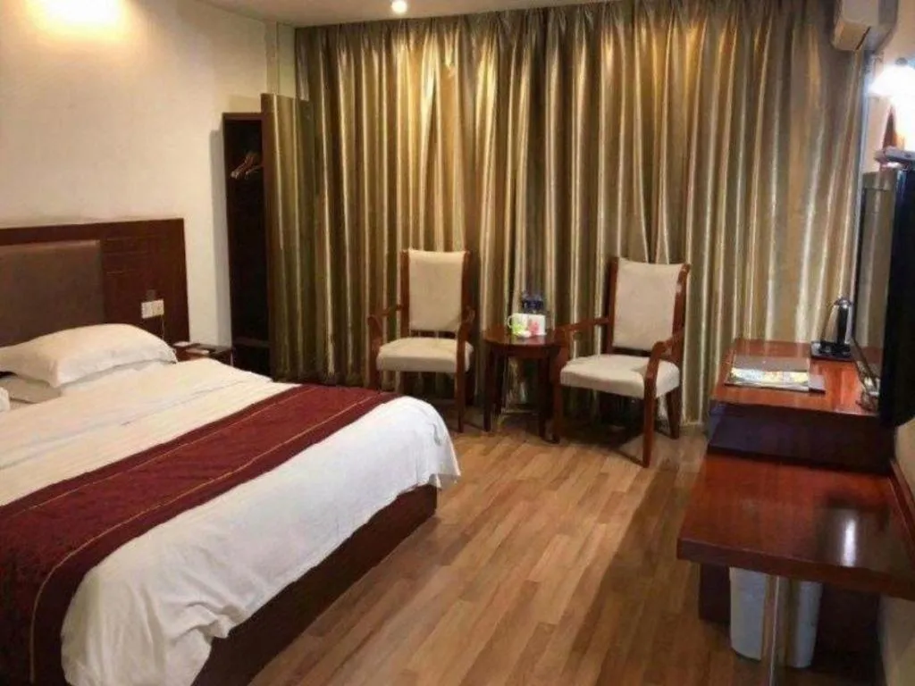 Bed in GreenTree Inn Gaoyou Government