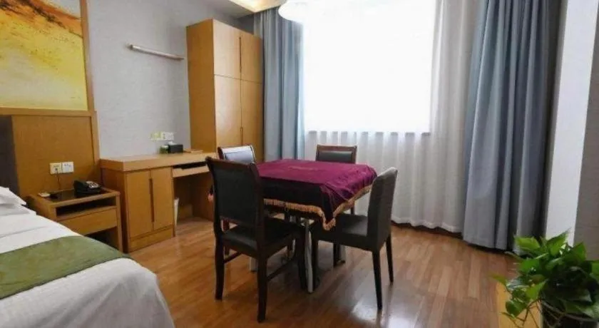 Bed in GreenTree Inn Gaoyou Government