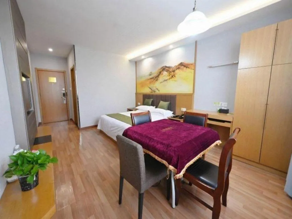 Bed in GreenTree Inn Gaoyou Government