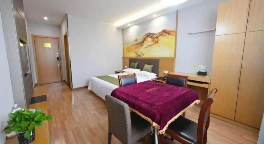 Bed in GreenTree Inn Gaoyou Government