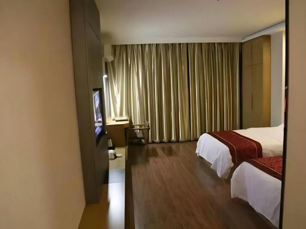 Bed in GreenTree Inn Gaoyou Government