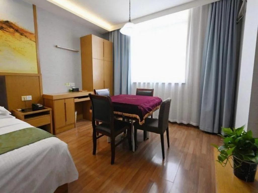 Bed in GreenTree Inn Gaoyou Government