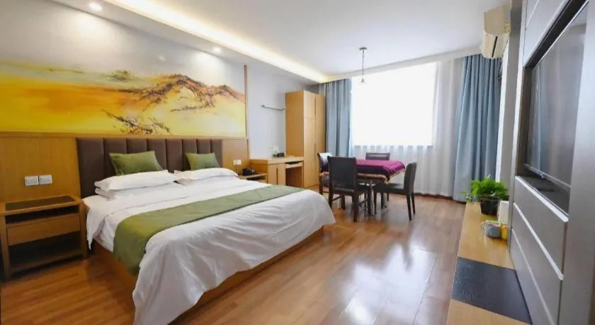 Bed in GreenTree Inn Gaoyou Government