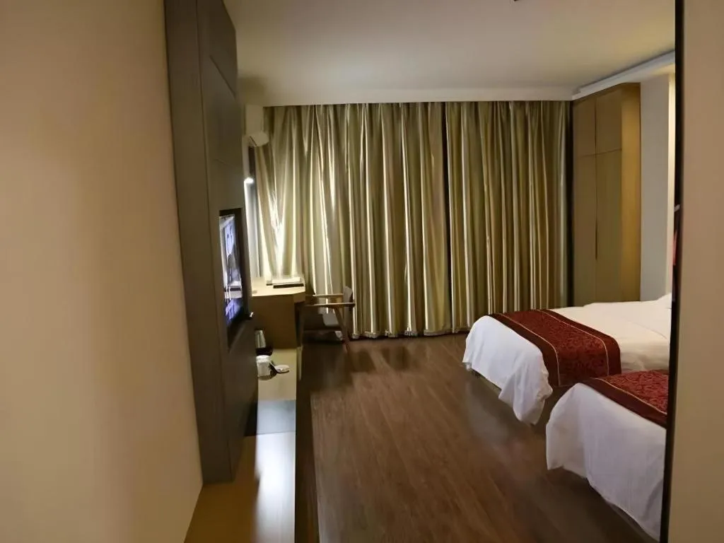 Bed in GreenTree Inn Gaoyou Government