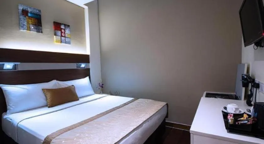 Bed in The Keong Saik Hotel