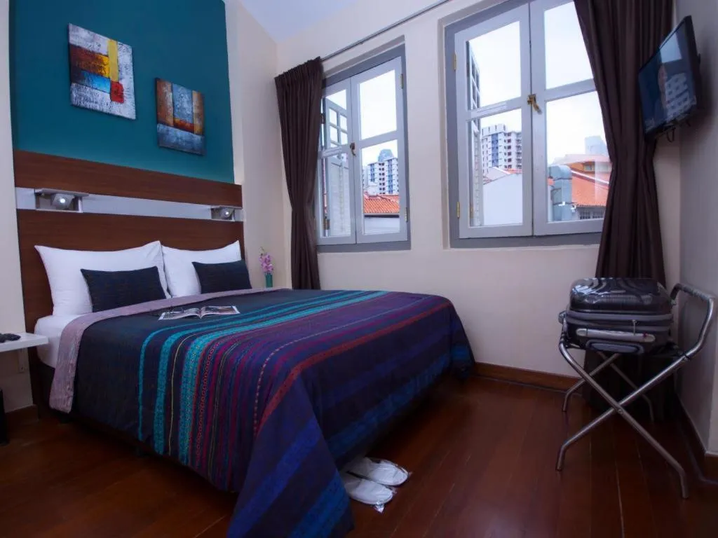 Bed in The Keong Saik Hotel