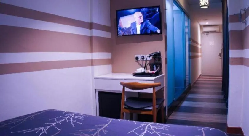 Bed in The Keong Saik Hotel