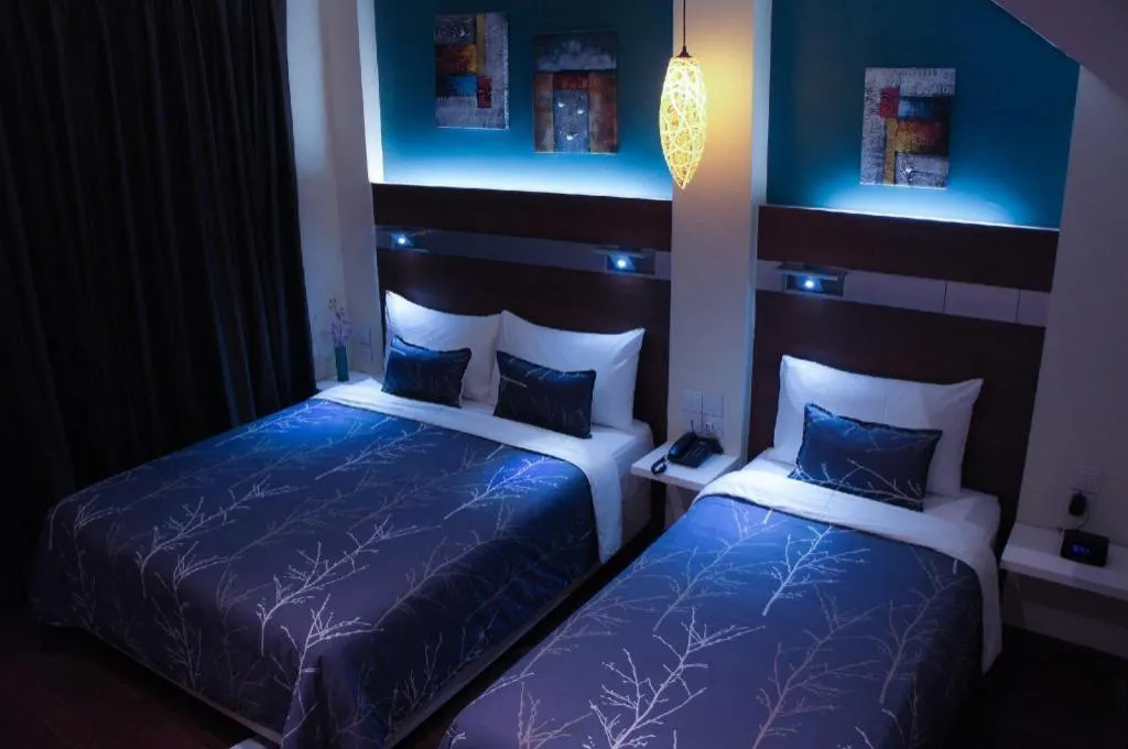 Bed in The Keong Saik Hotel