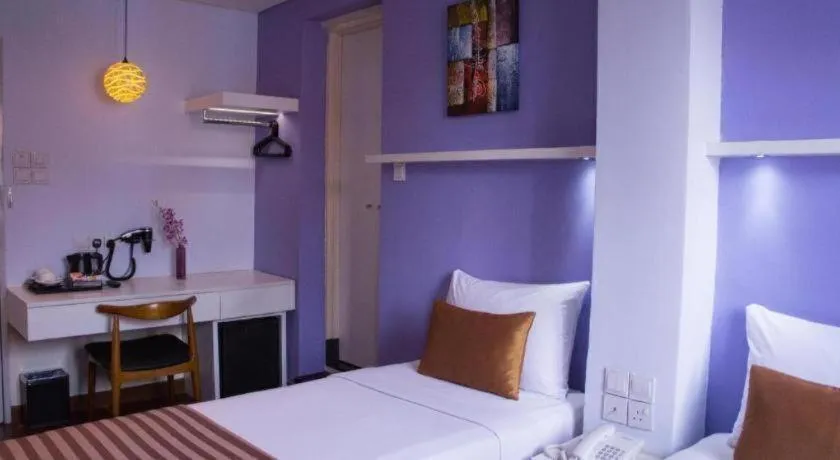 Bed in The Keong Saik Hotel