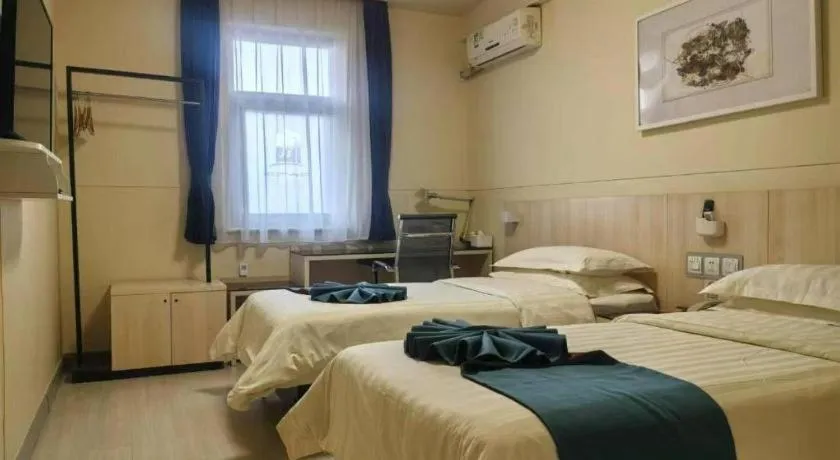 Bed in Jinjiang Inn Taiyuan Longtan Park