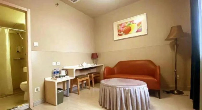 Bed in Jinjiang Inn Taiyuan Longtan Park