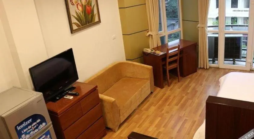 Bed in Dom's Residence & Hotel Hanoi