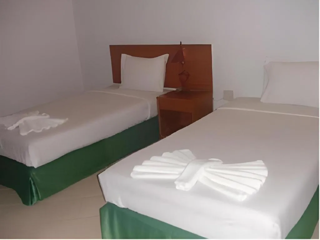 Bed in Ranong Resort & Laguna