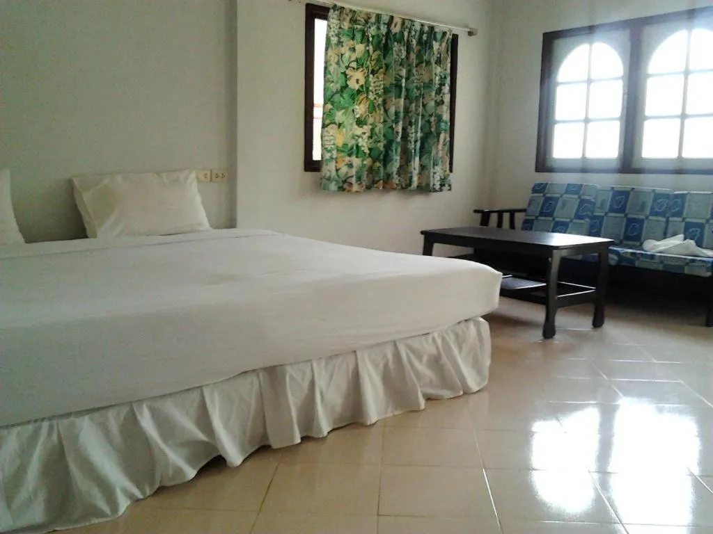 Bed in Ranong Resort & Laguna