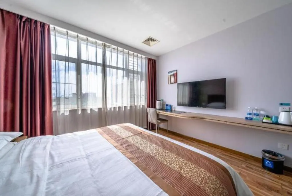 Bed in Shanshui Trend Hotel Beijing International Airport Branch