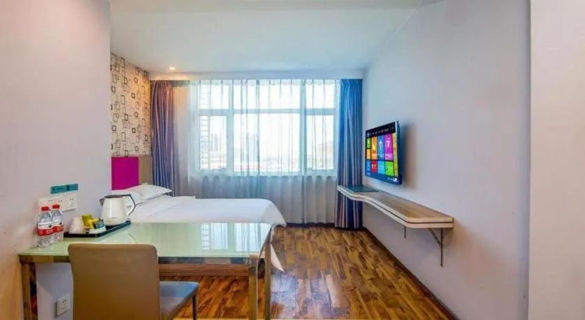 Bed in Shanshui Trend Hotel Beijing International Airport Branch