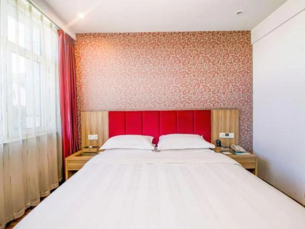 Bed in Shanshui Trend Hotel Beijing International Airport Branch