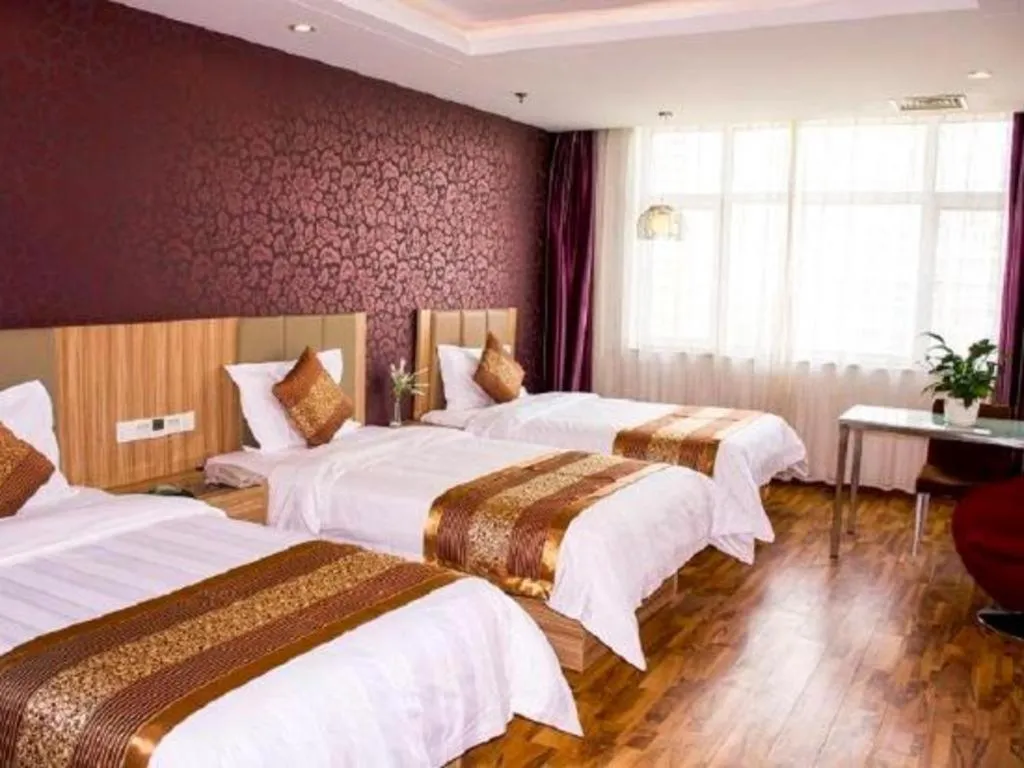 Bed in Shanshui Trend Hotel Beijing International Airport Branch