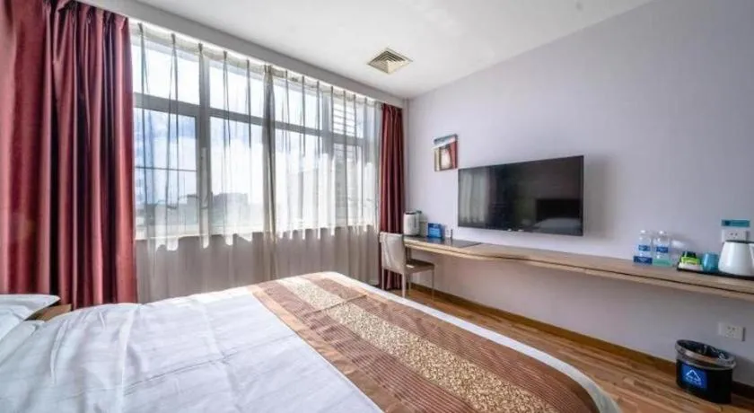 Bed in Shanshui Trend Hotel Beijing International Airport Branch