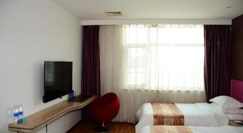 Bed in Shanshui Trend Hotel Beijing International Airport Branch