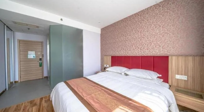 Bed in Shanshui Trend Hotel Beijing International Airport Branch