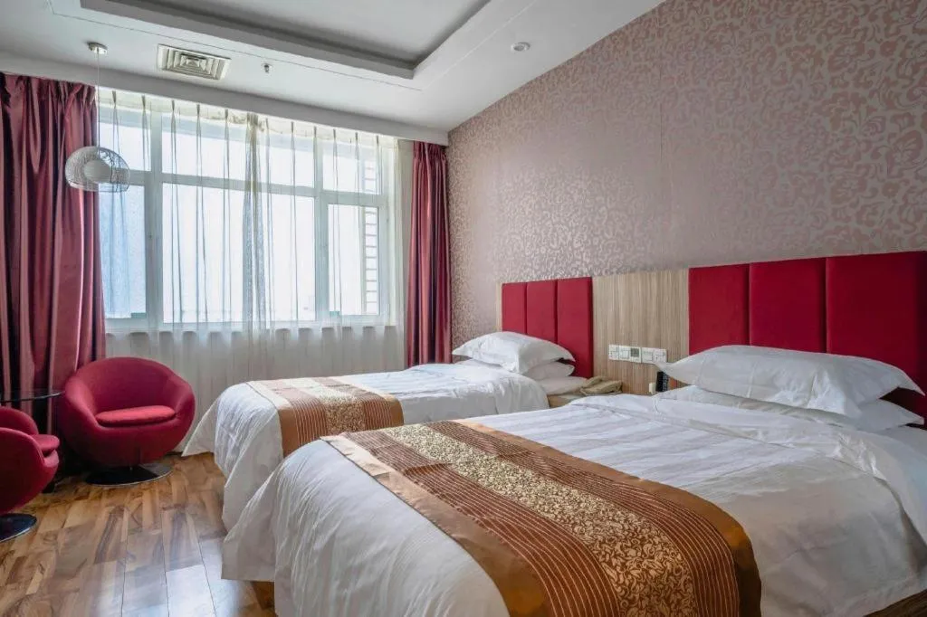 Bed in Shanshui Trend Hotel Beijing International Airport Branch