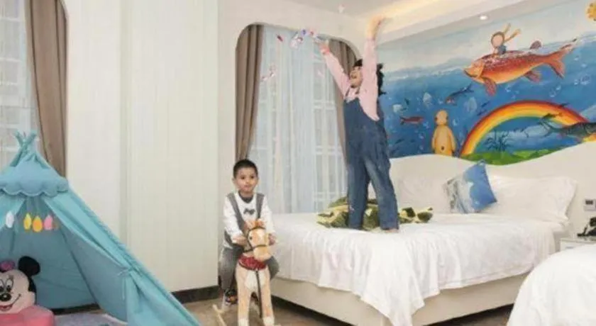 Bed in Huangma Holiday Nanhai Museum Hotel