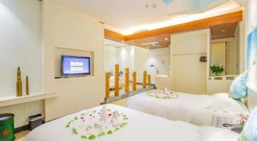 Bed in Huangma Holiday Nanhai Museum Hotel