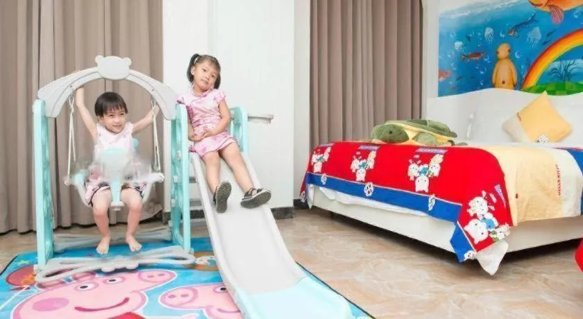 Bed in Huangma Holiday Nanhai Museum Hotel