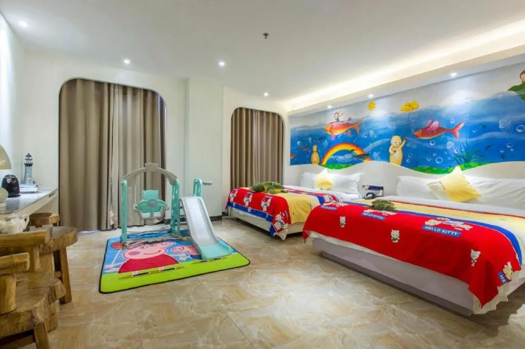 Bed in Huangma Holiday Nanhai Museum Hotel