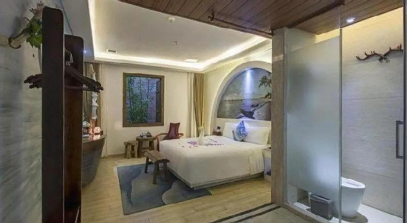 Bed in Huangma Holiday Nanhai Museum Hotel